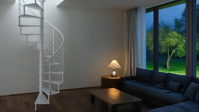 Scala chiocciola fly daviz