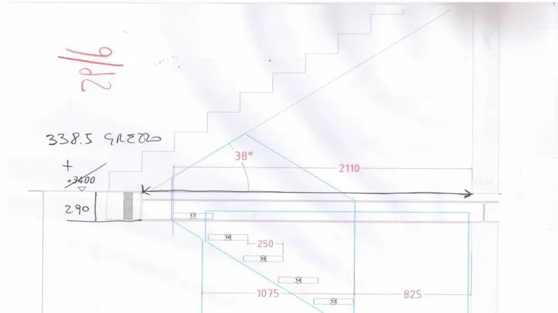 progettazione disegno su misura scala per interni